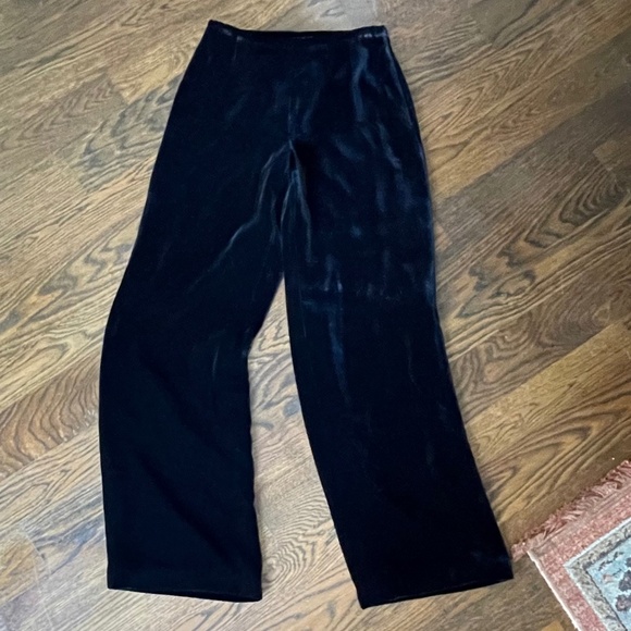 Ann Taylor Silk Blend Velvet Pants - Picture 1 of 4